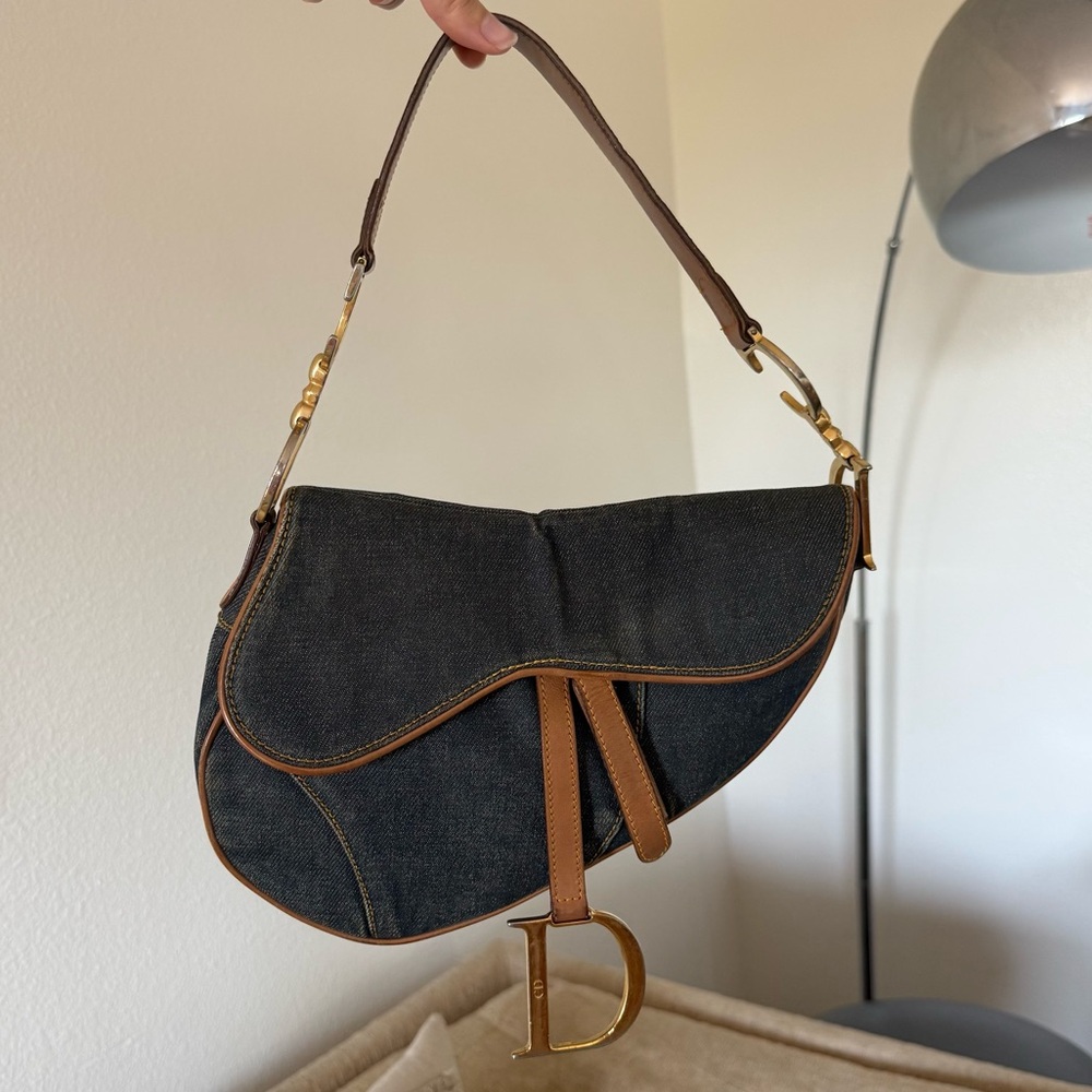 dior jean saddle bag y2k